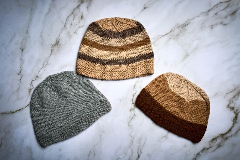Gorros sin pompón · familia visual documentada